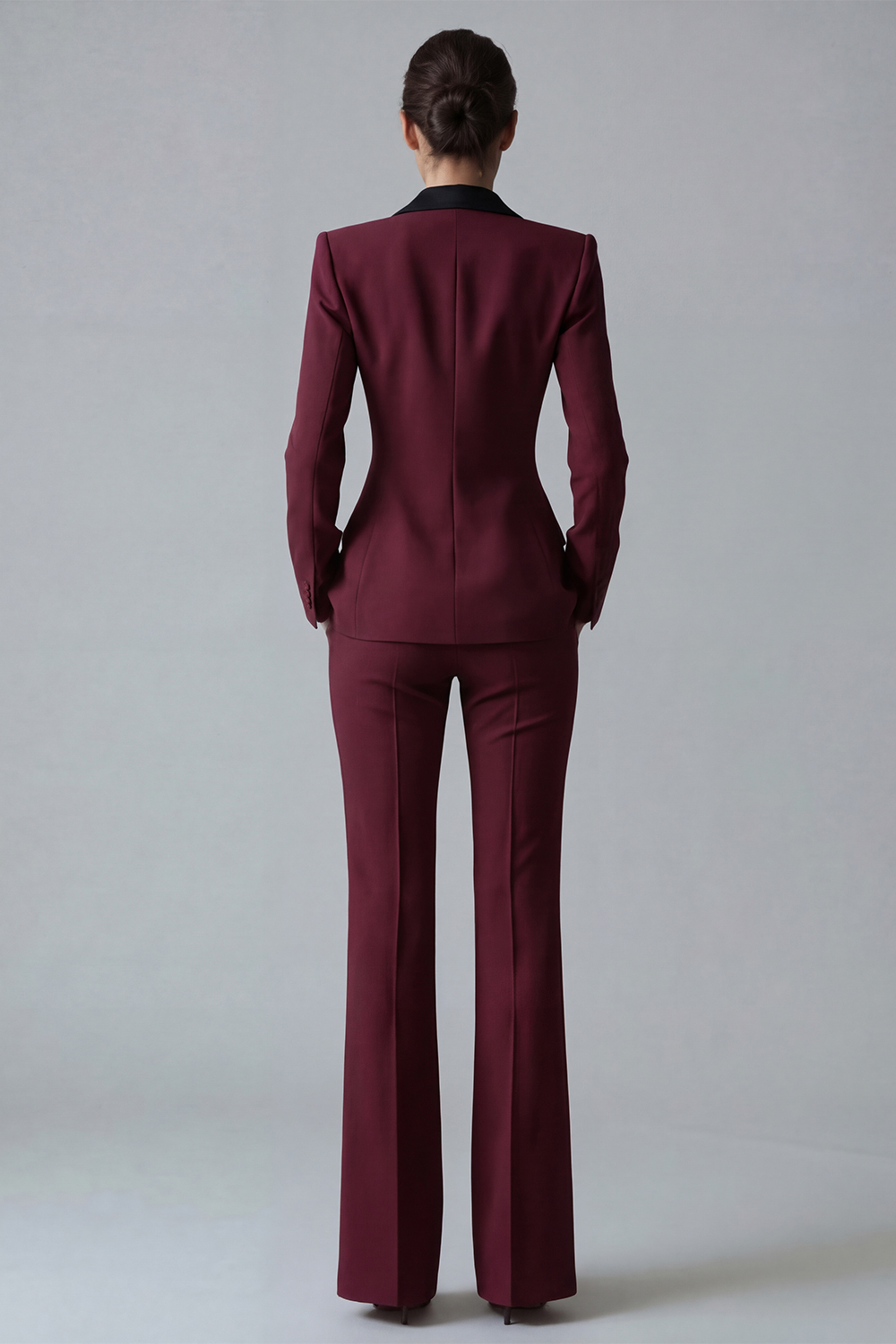 2 Piece Peak Lapel Dark Green Slim Fit Single Breasted Prom Suits