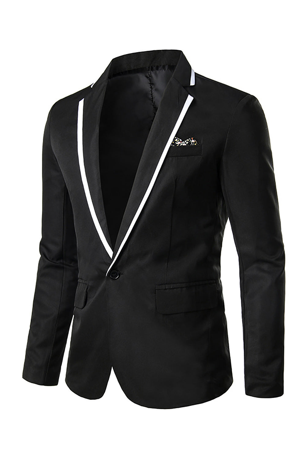 Pink Notched Lapel Men Prom Blazer