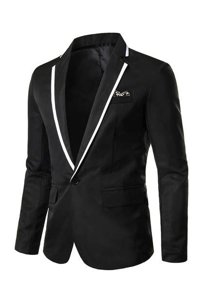 Pink Notched Lapel Men Prom Blazer