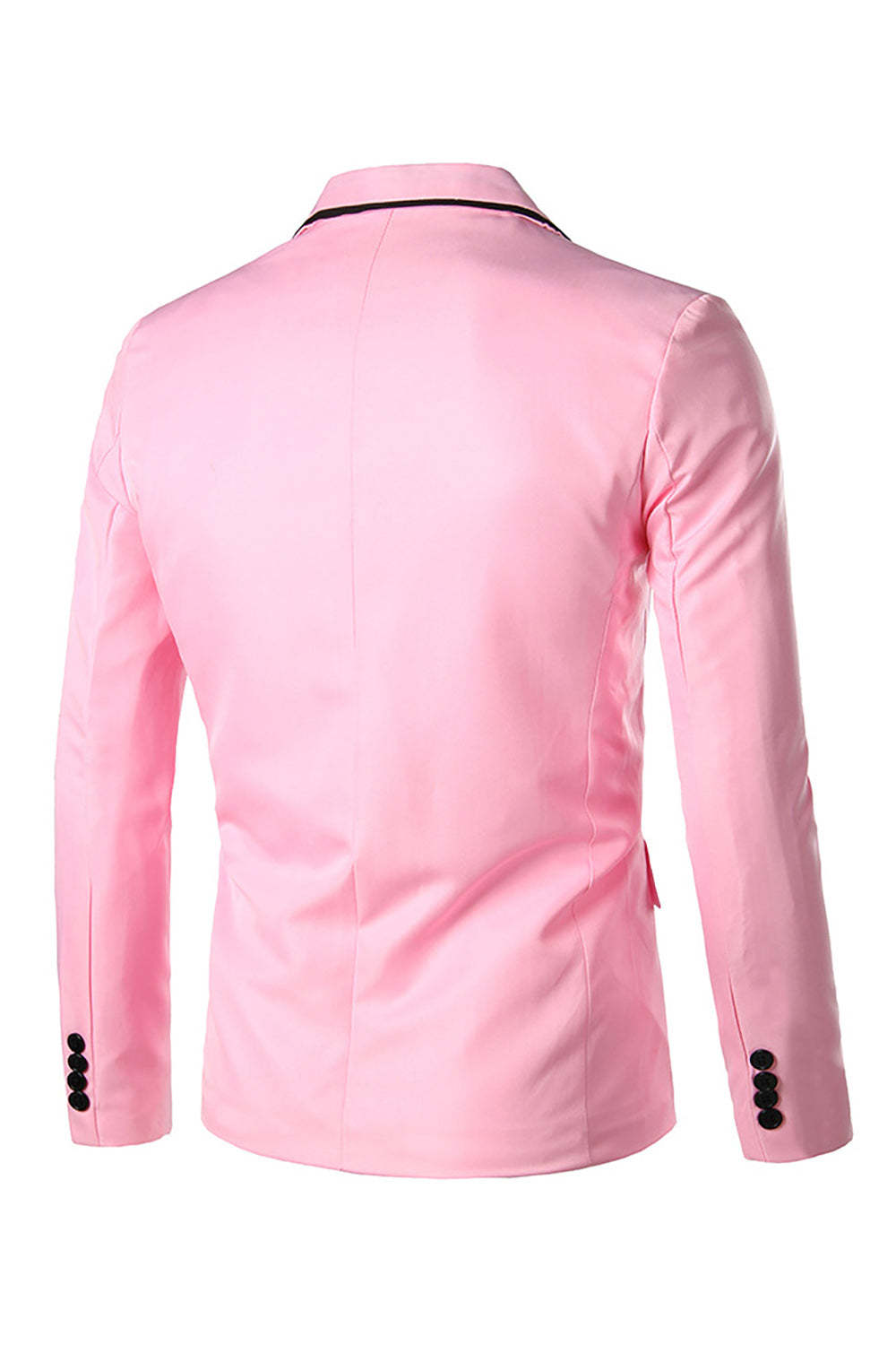 Pink Notched Lapel Men Prom Blazer
