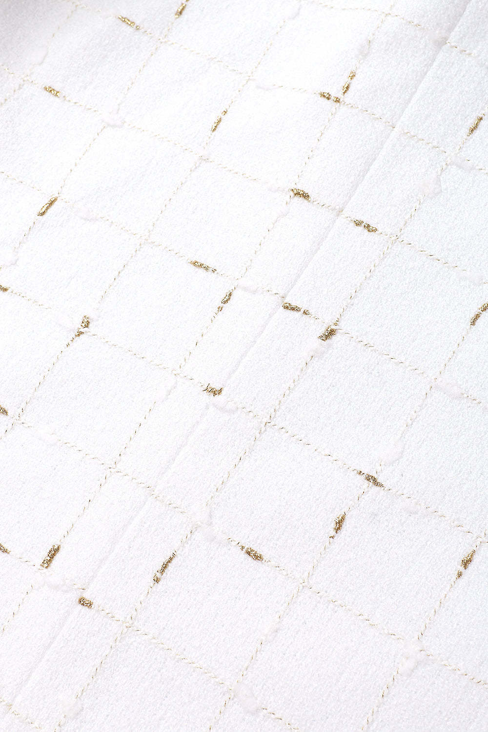 White Plaid Double Breasted 2 Piece Men's Prom Suits