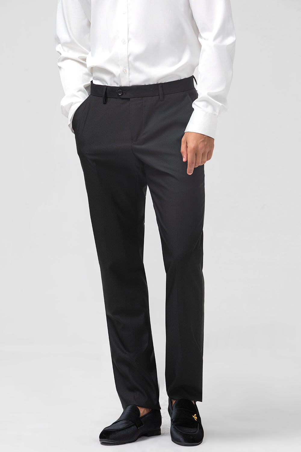 Dark Green Shawl Lapel 3-Pieces Slim Fit Men's Suits