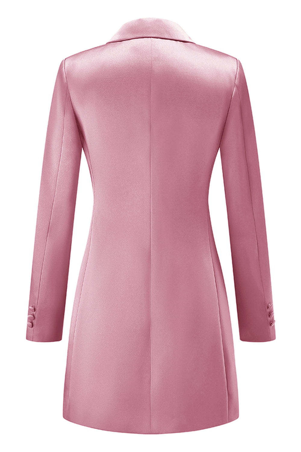 Champagne Peak Lapel Single Breasted Prom Blazer