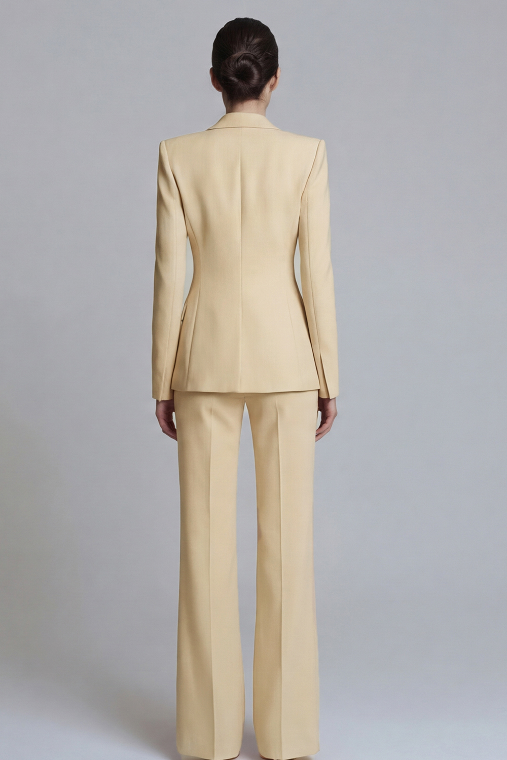 2 Piece Single Pink Breasted Slim Fit Peak Lapel Prom Suits