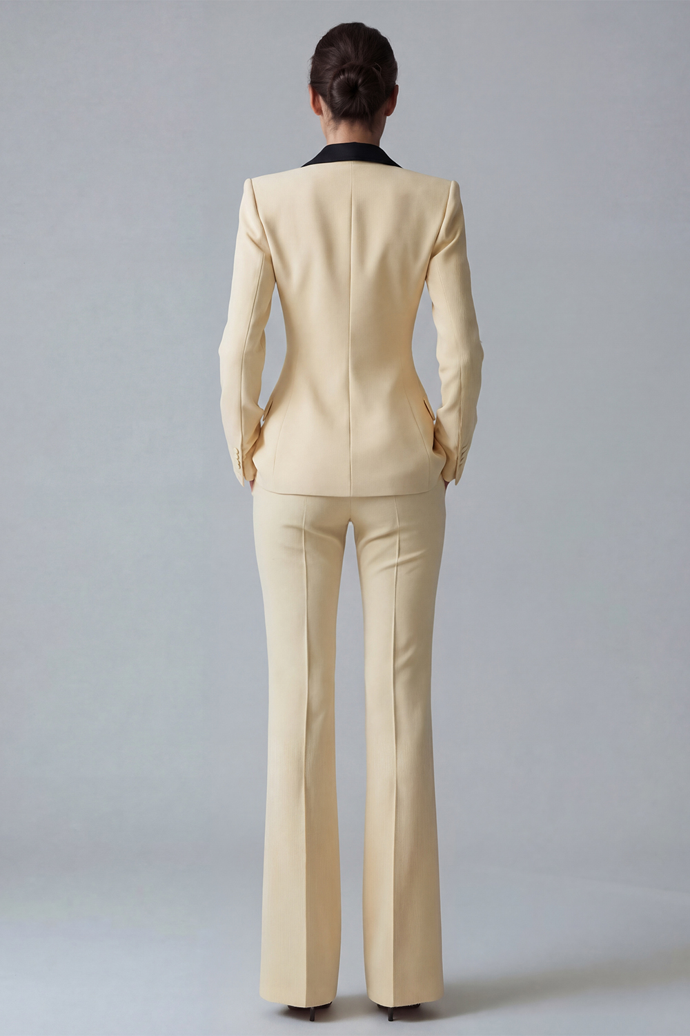 2 Piece Peak Lapel Dark Green Slim Fit Single Breasted Prom Suits