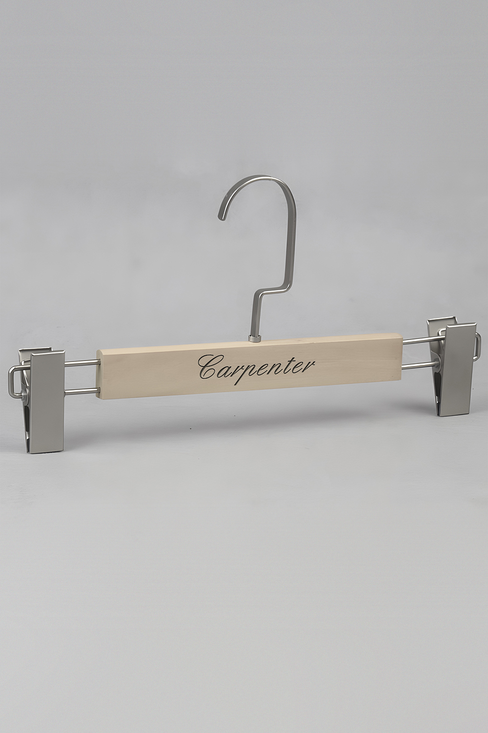 Customized Brown Engraved Wooden Hangers