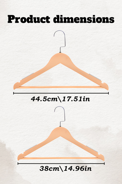 Customized Engraved Wooden Hangers with Pattern