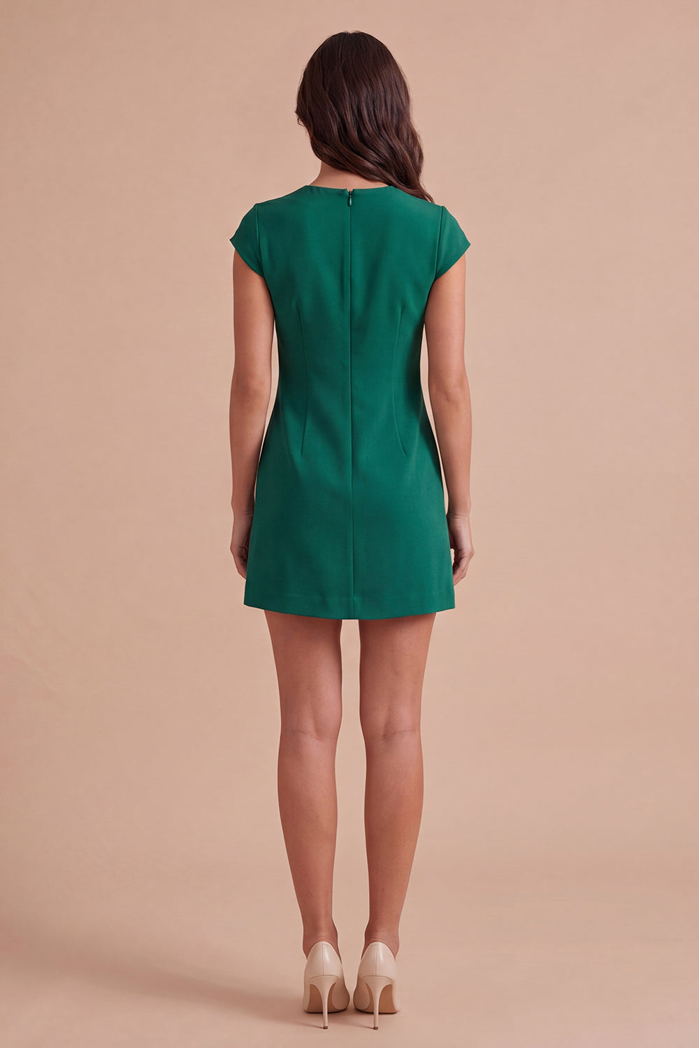 Yellow Floral Cap Sleeves Appliqued Short Homecoming Dress