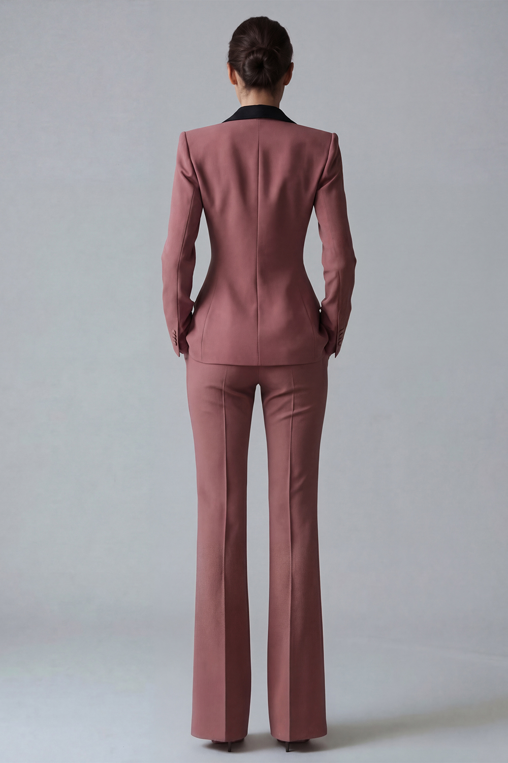 2 Piece Peak Lapel Dark Green Slim Fit Single Breasted Prom Suits