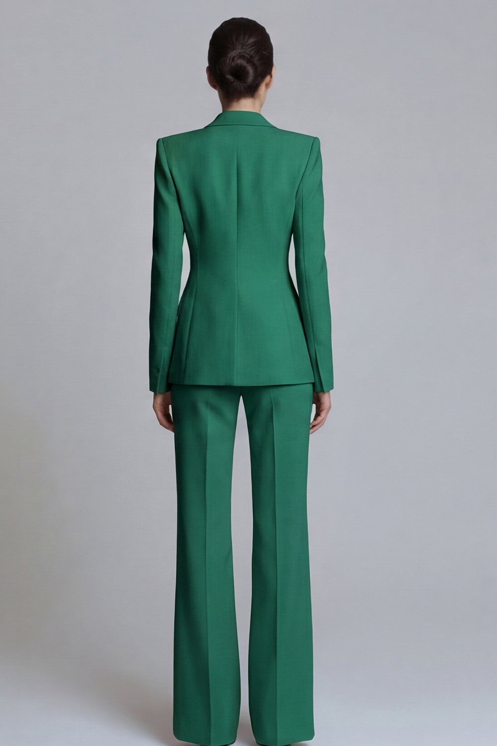 2 Piece Single Pink Breasted Slim Fit Peak Lapel Prom Suits