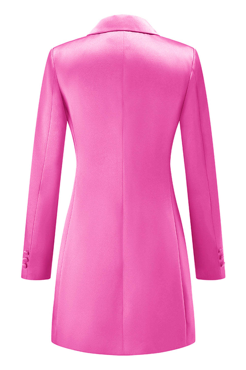 Champagne Peak Lapel Single Breasted Prom Blazer