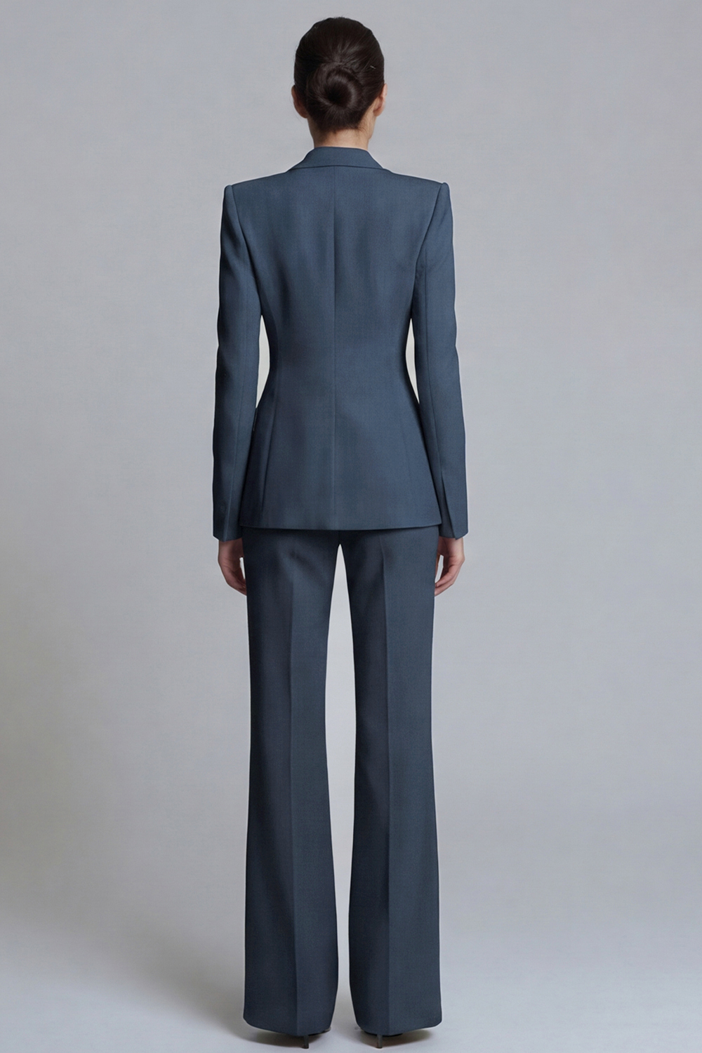 2 Piece Single Pink Breasted Slim Fit Peak Lapel Prom Suits