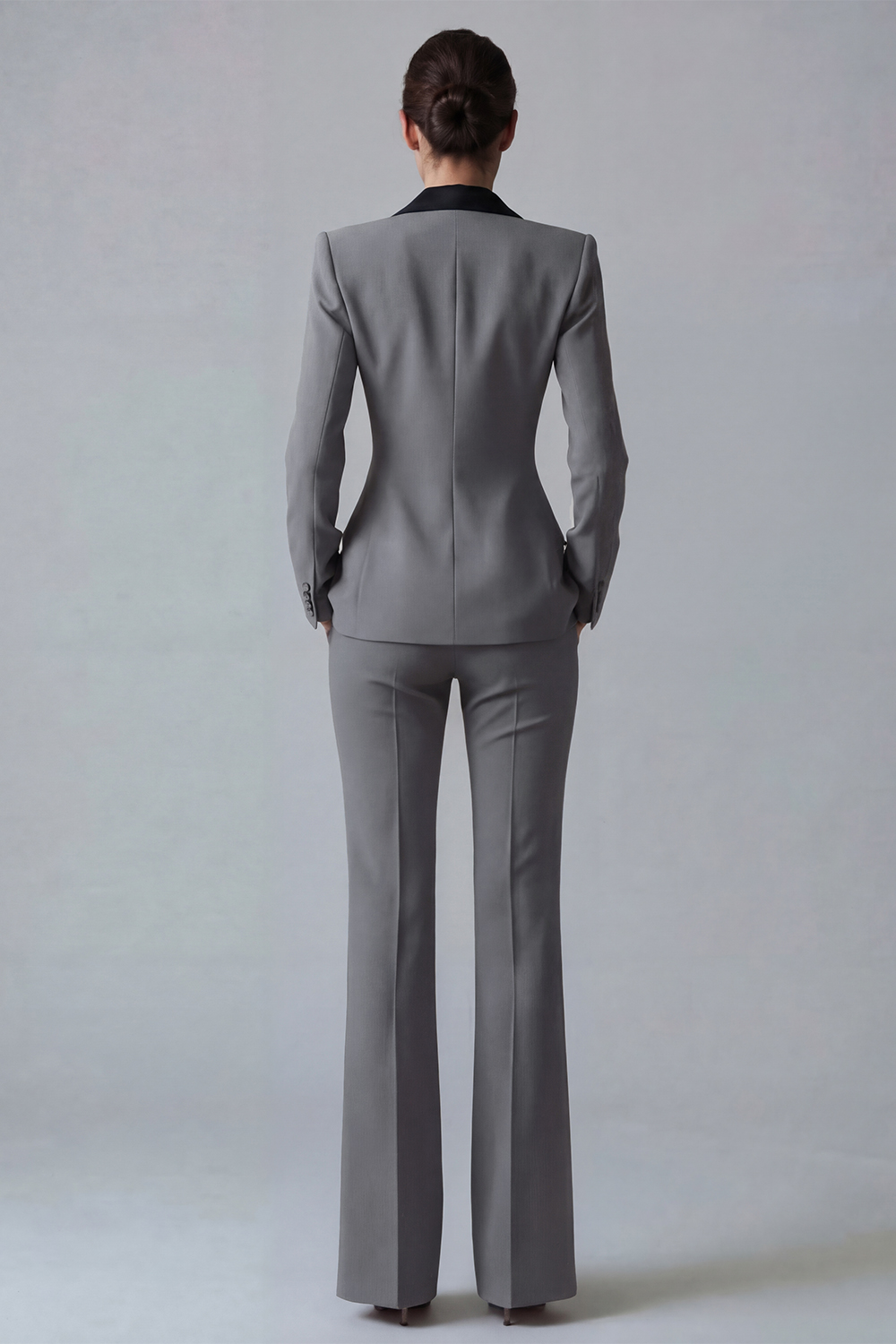 2 Piece Peak Lapel Dark Green Slim Fit Single Breasted Prom Suits