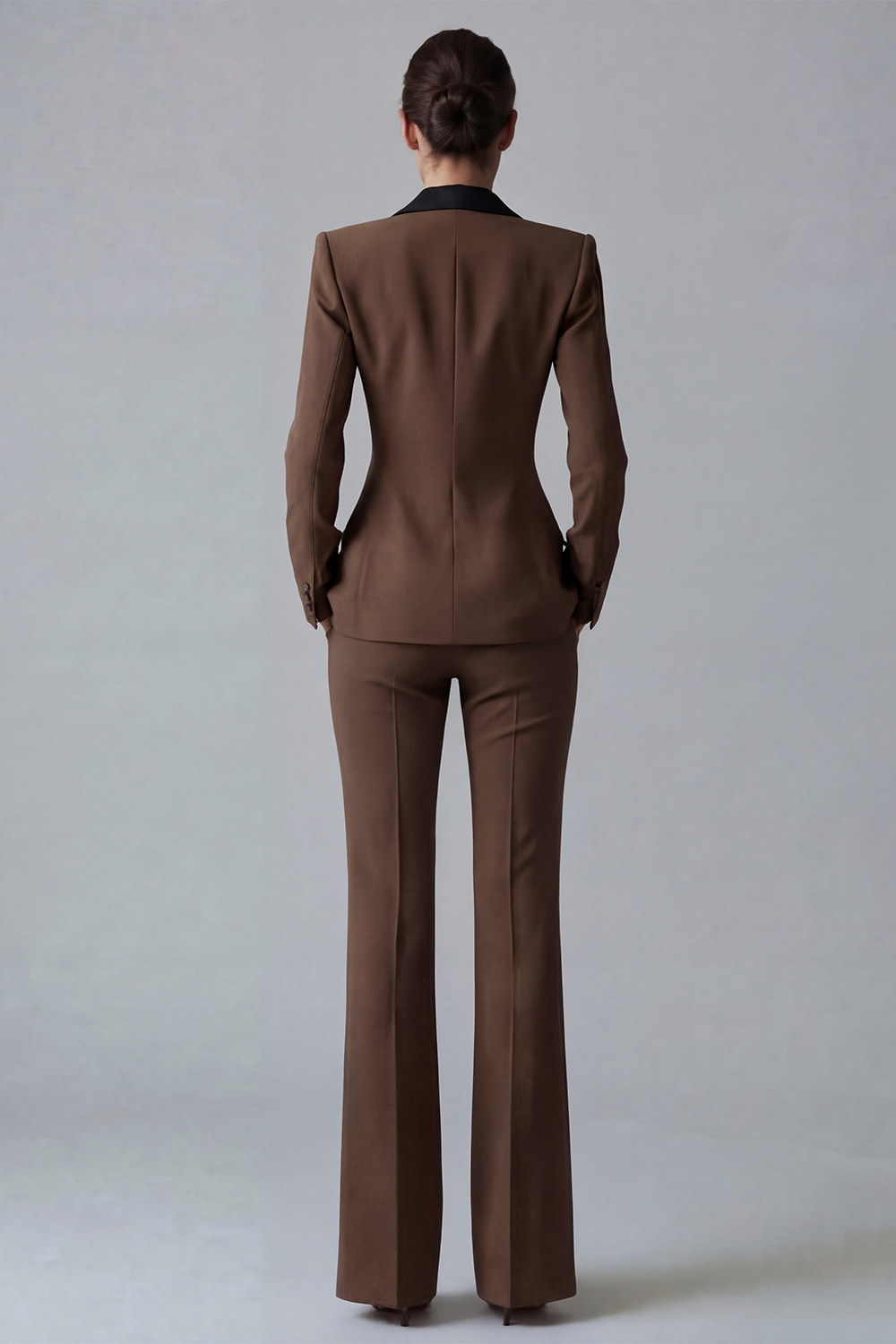 2 Piece Peak Lapel Dark Green Slim Fit Single Breasted Prom Suits