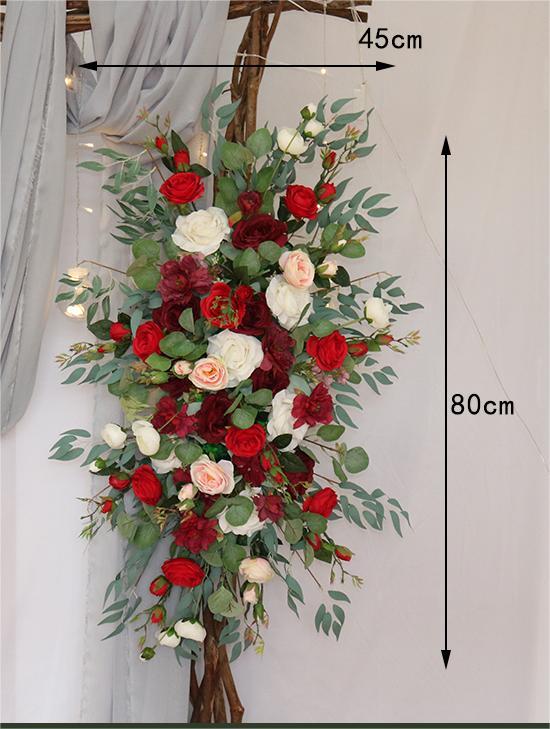 Pink Wedding Arch Floral Decoration