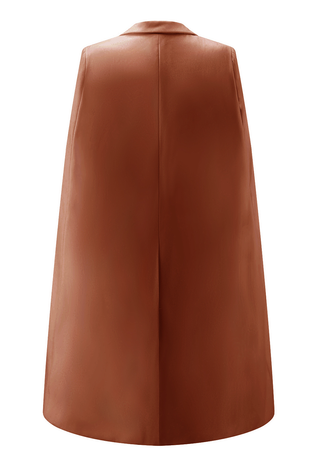 White Bodycon Peak Lapel Mini Work Dress with Cape