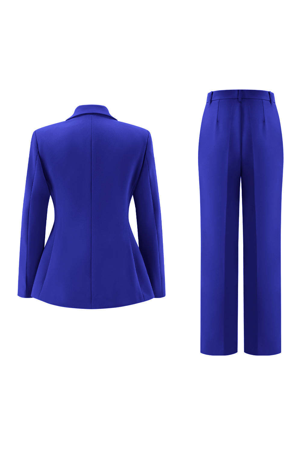 Fuchsia Double Breasted 2 Piece Women Prom Suits