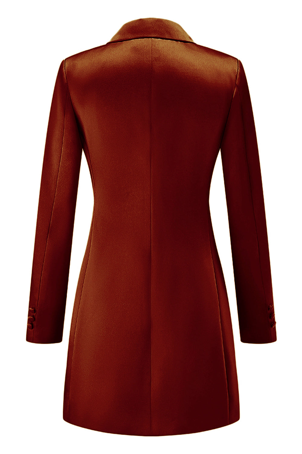 Champagne Peak Lapel Single Breasted Prom Blazer