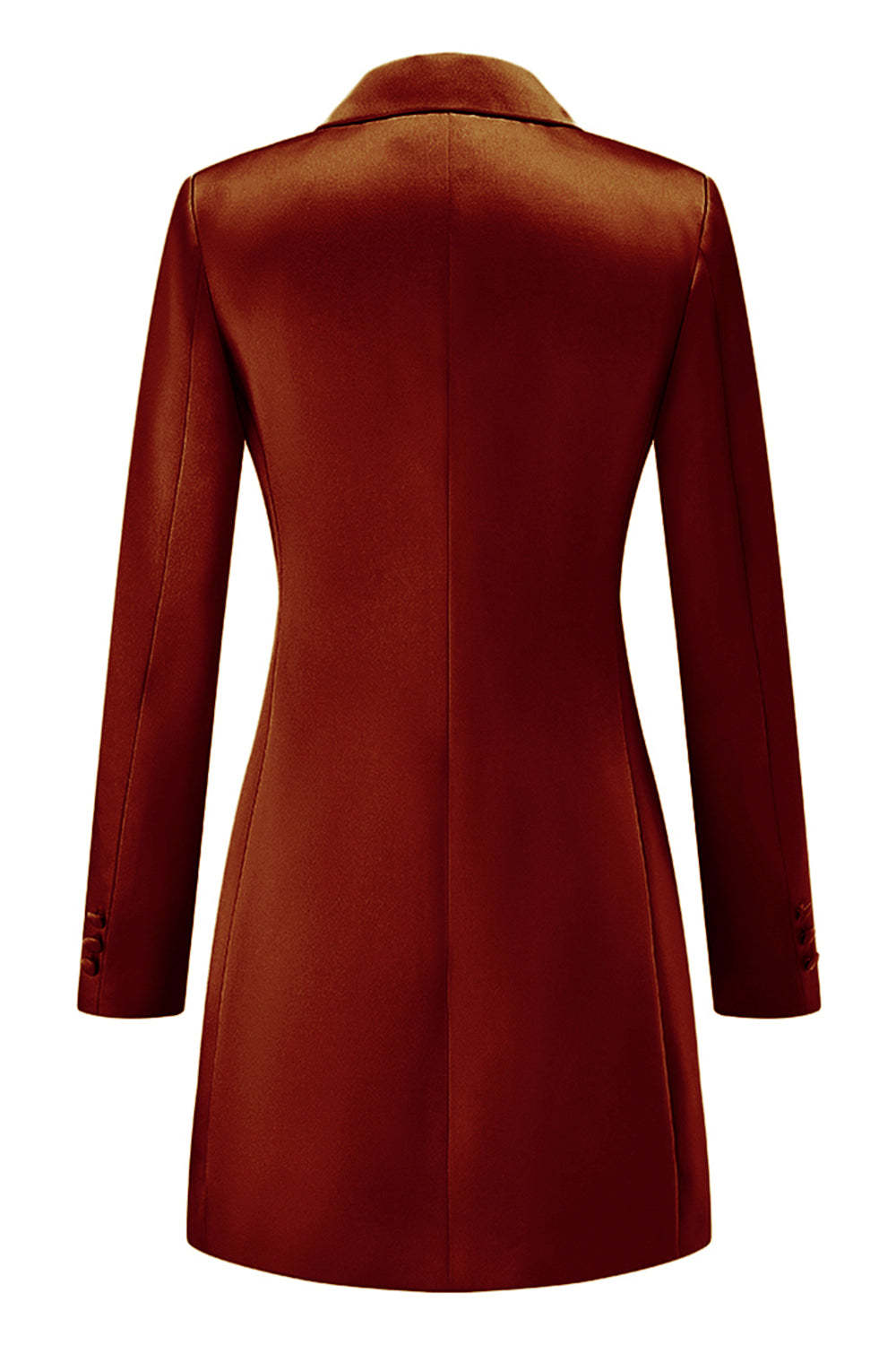 Champagne Peak Lapel Single Breasted Prom Blazer