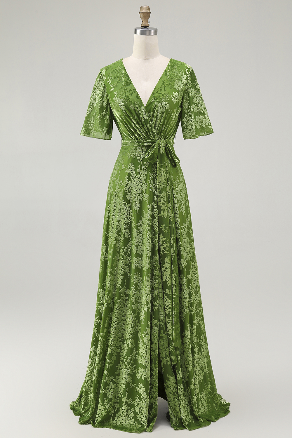 sage green wedding guest dresses Tea Length Sage Green Wedding Guest Dresses