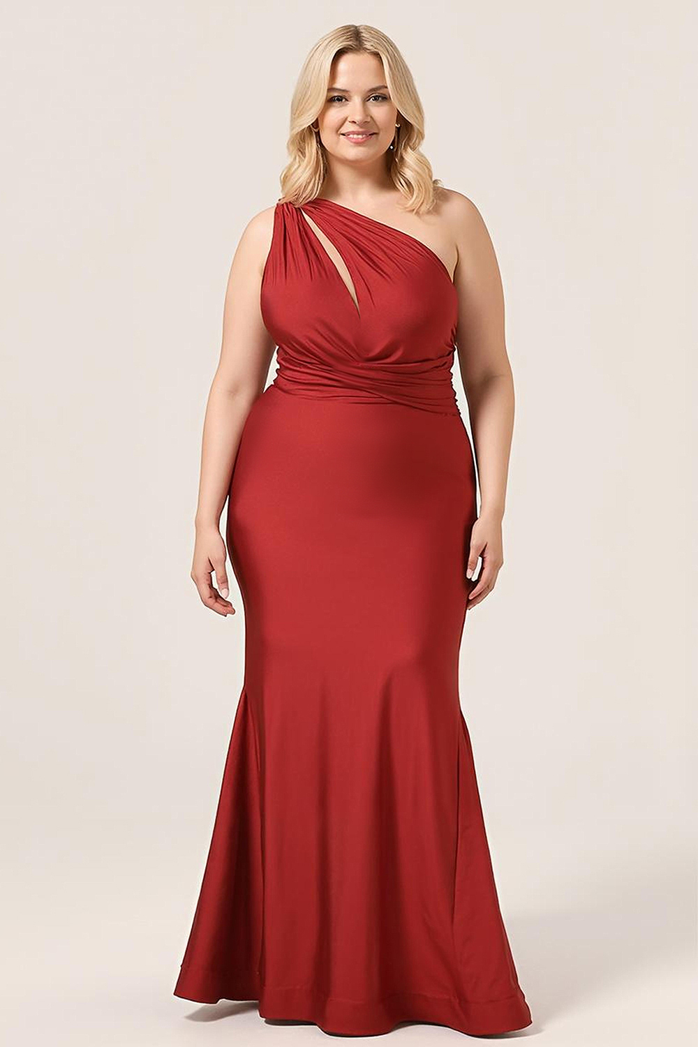 Convertible Mermaid Spandex Long Bridesmaid Dress