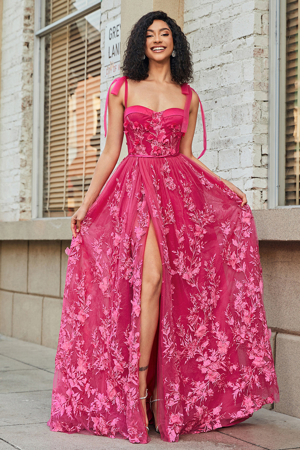 Pink Women’s Prom Dress high quality