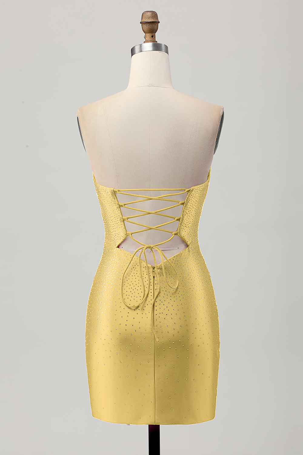 Sparkly Fuchsia Tight Sweetheart Keyhole Short Beaded Homecoming Dress