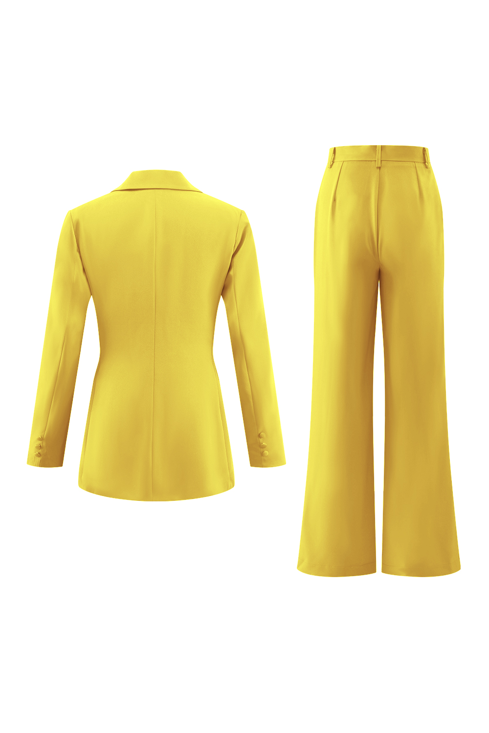 Fuchsia 2 Piece Work Suits with Pockets