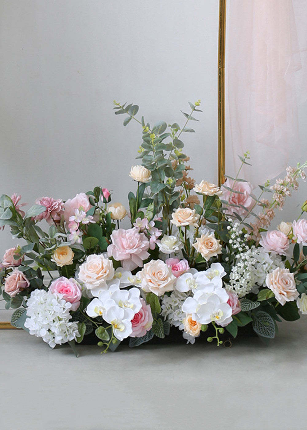 Pink Wedding Archway Flower