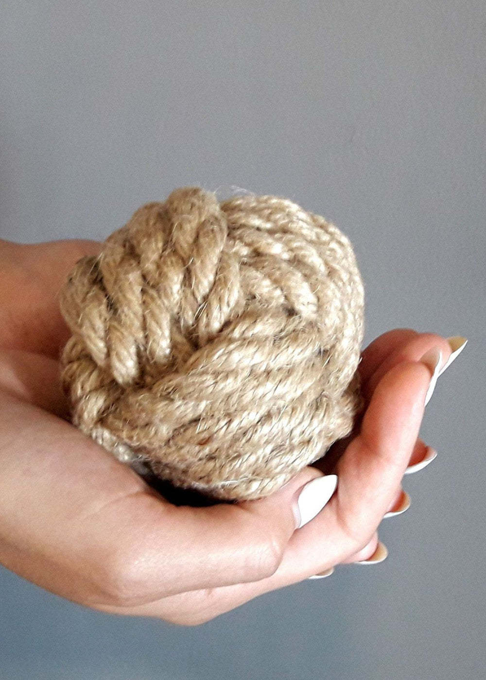 10 PCS Monkey Fist Knots Cards Holder