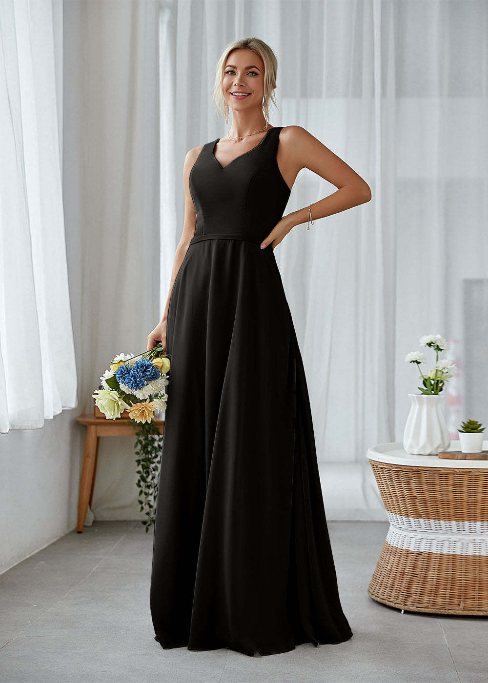 Simple Maxi Dress with Pockets