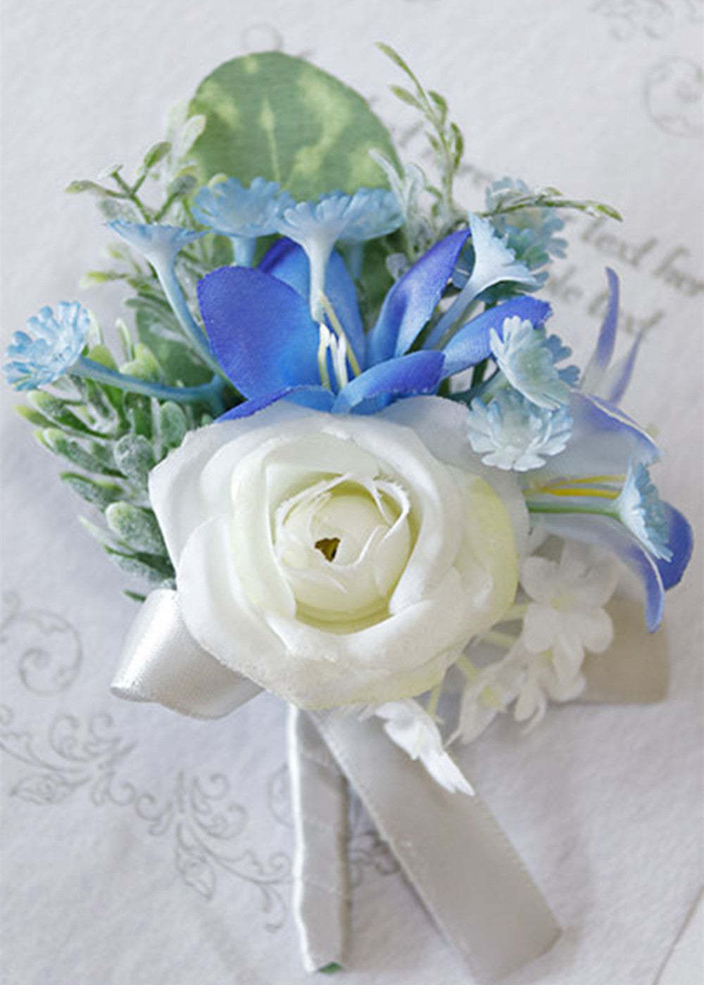 Boutonniere for Men and Wrist Corsage