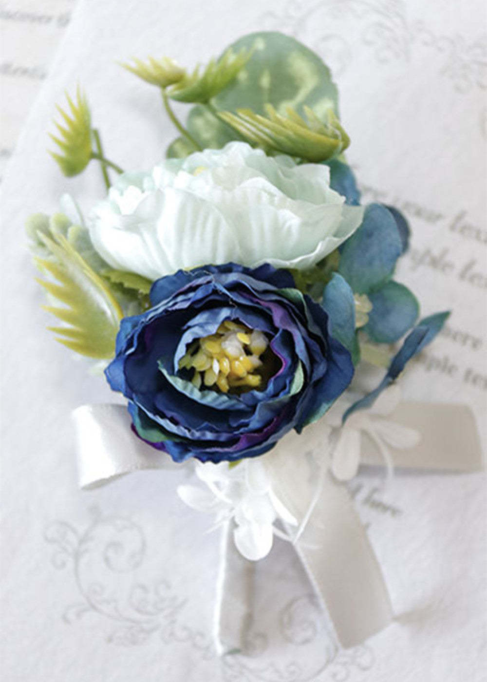 Boutonniere for Men and Wrist Corsage