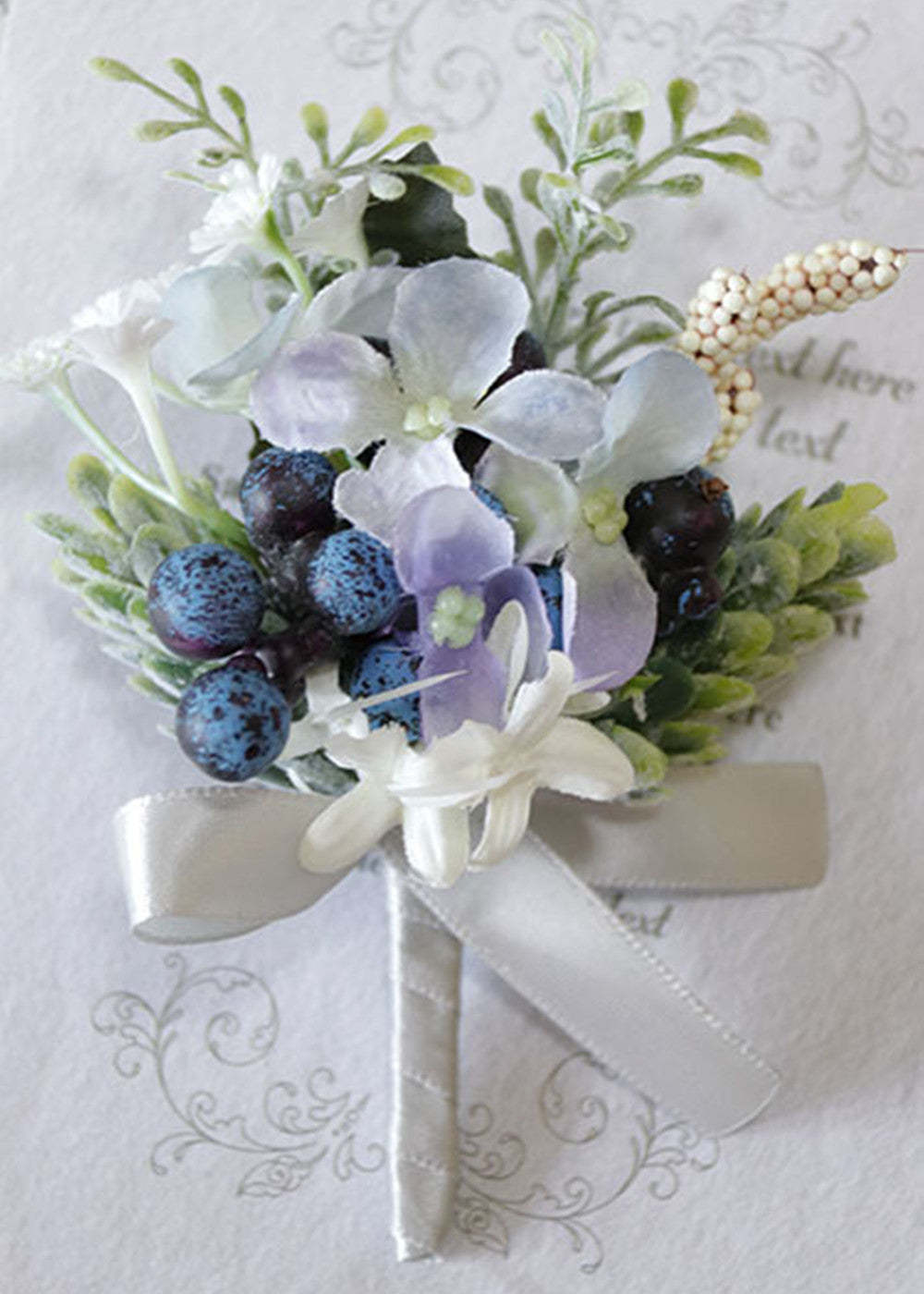 Boutonniere for Men and Wrist Corsage