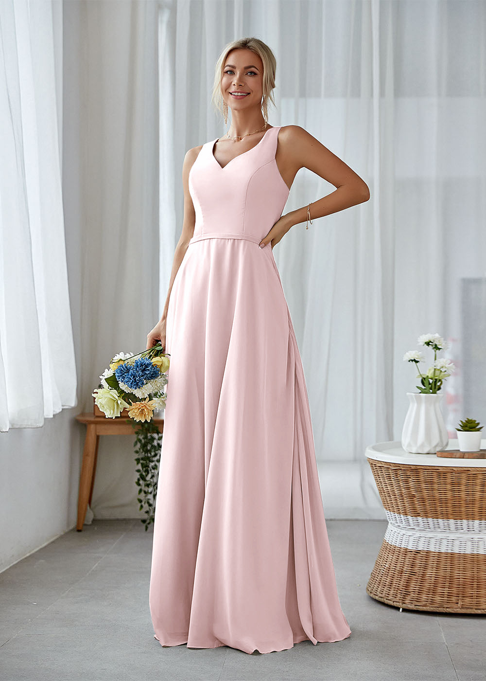 Simple Maxi Dress with Pockets