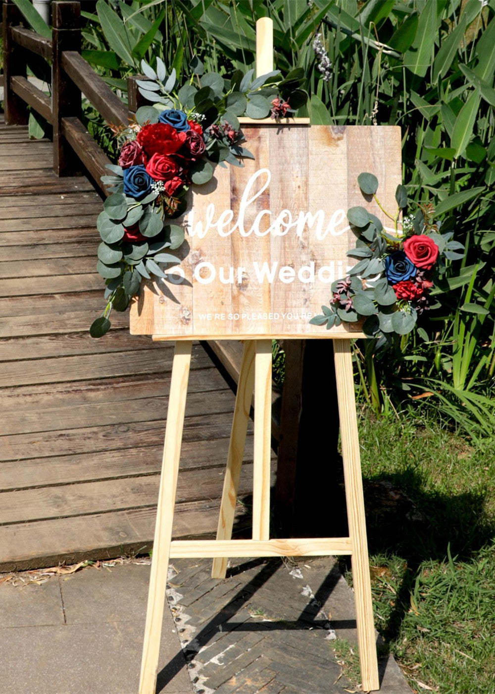 Wedding Welcome Sign Flower