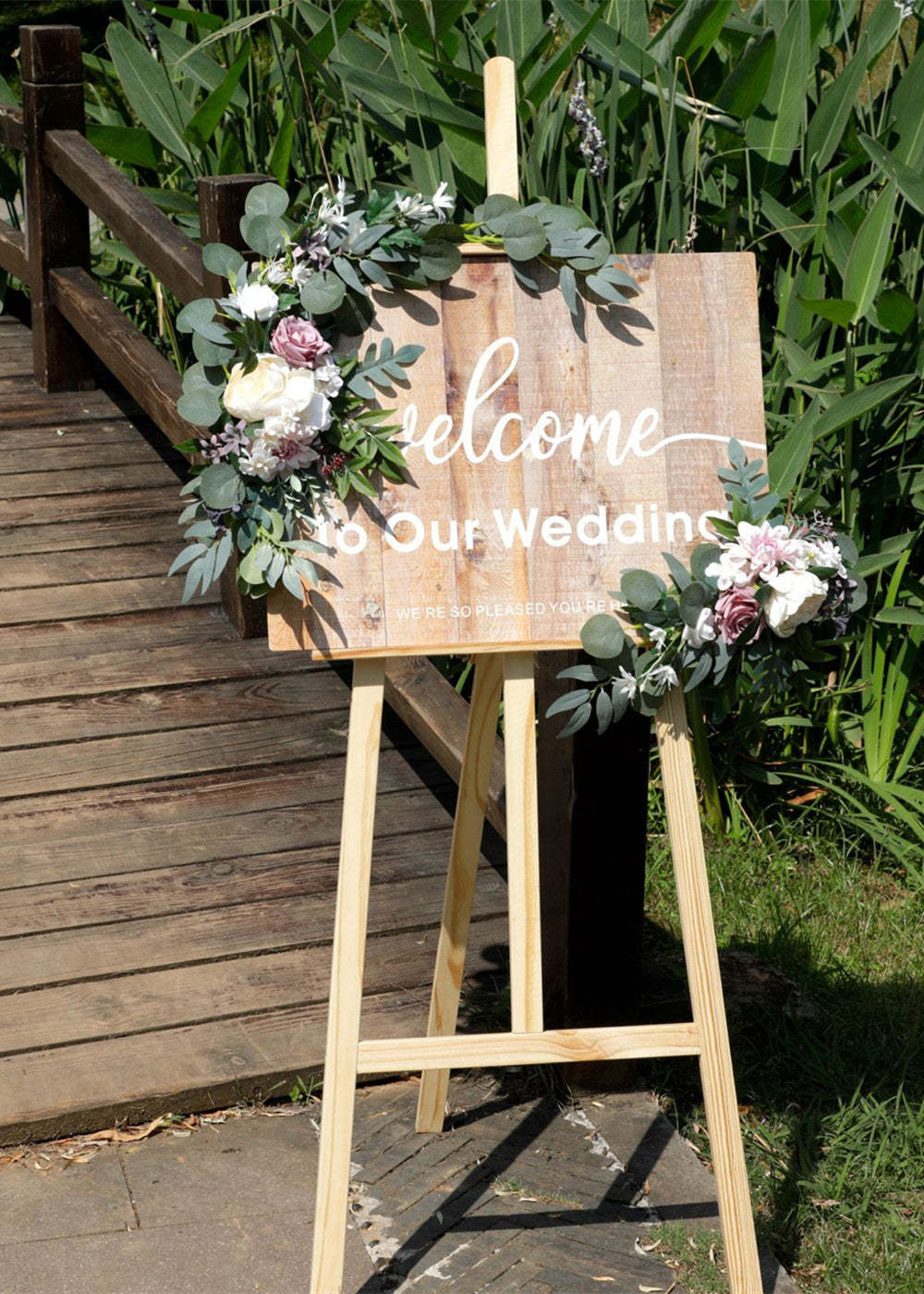 Wedding Welcome Sign Flower