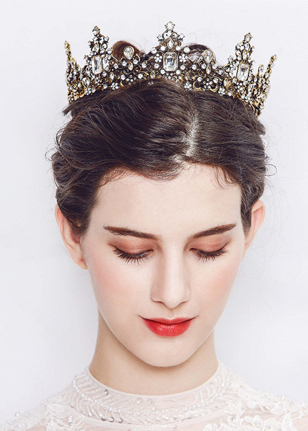 Wedding Bridal Vintage Crystal Tiara