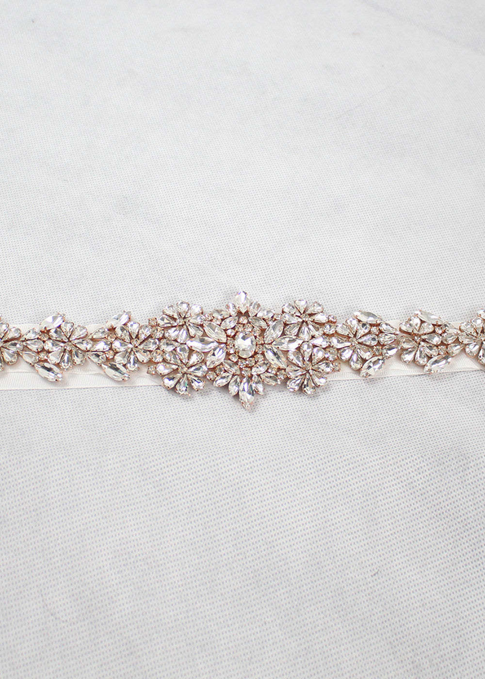 Bridal Dress Crystal Belt Sash