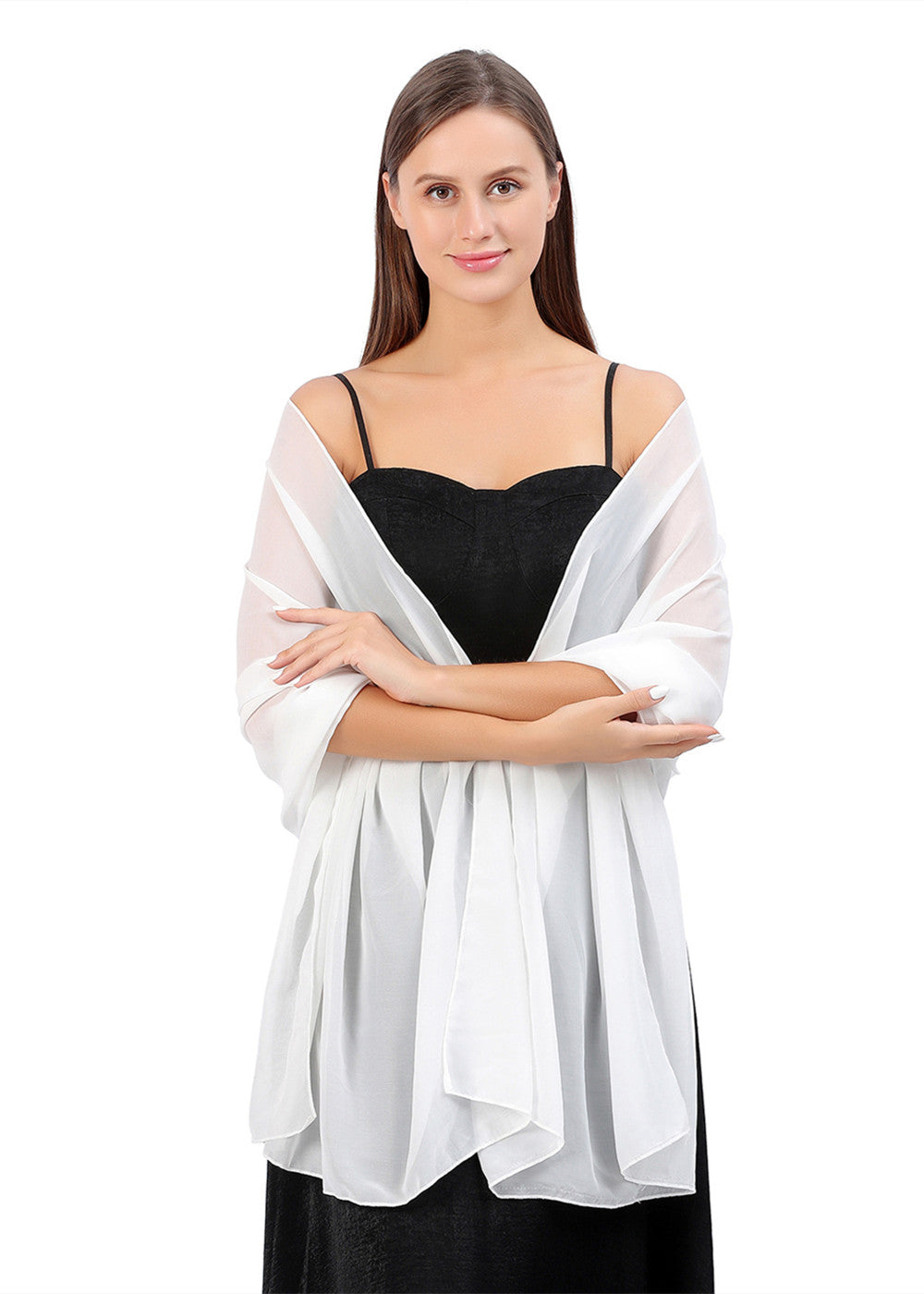 Dress Multi Color Chiffon Wrap Shawl