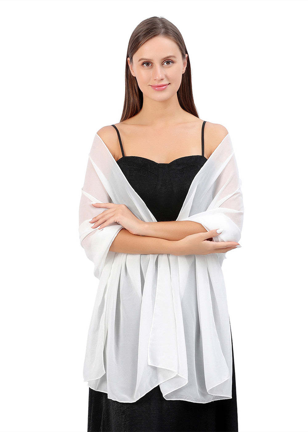 Dress Multi Color Chiffon Wrap Shawl