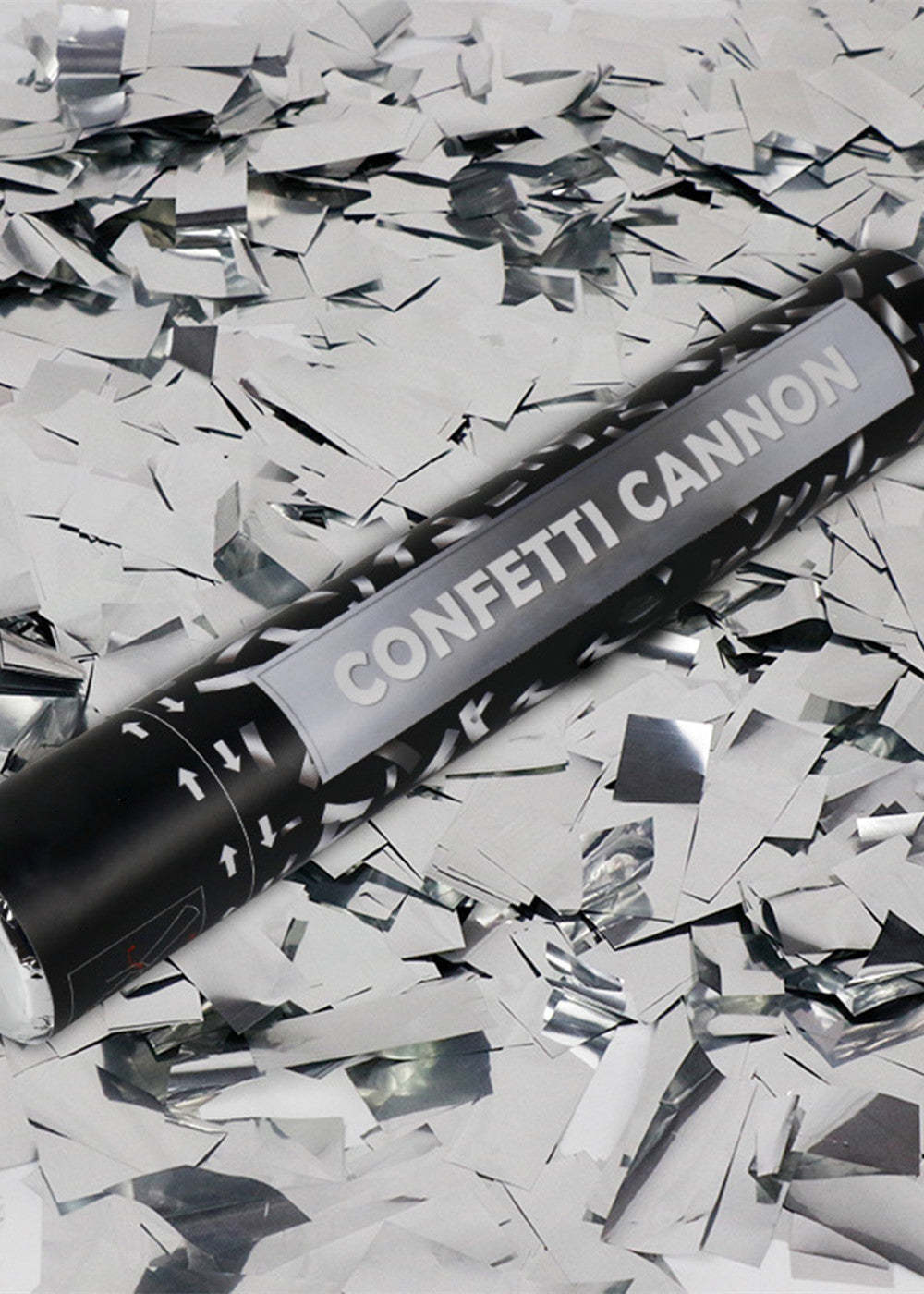 Multicolor Handheld Confetti Popper Cannon 12" (Set of 2)