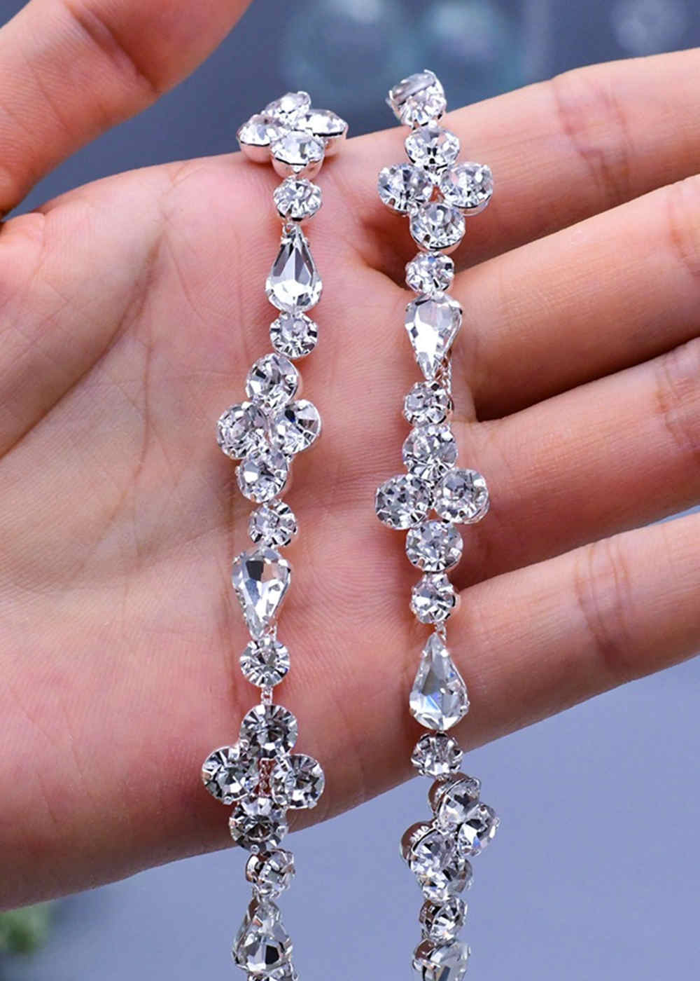 Wedding Dress Crystal Rhinestone Sash