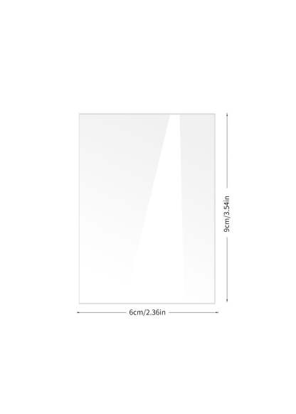 10 PCS DIY Blank Acrylic Table Sign with Hold