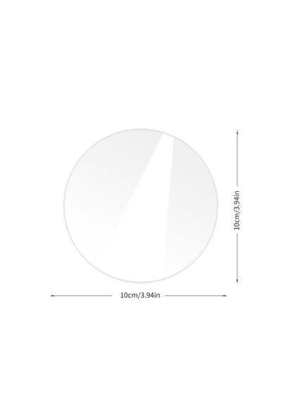 10 PCS DIY Blank Acrylic Table Sign with Hold