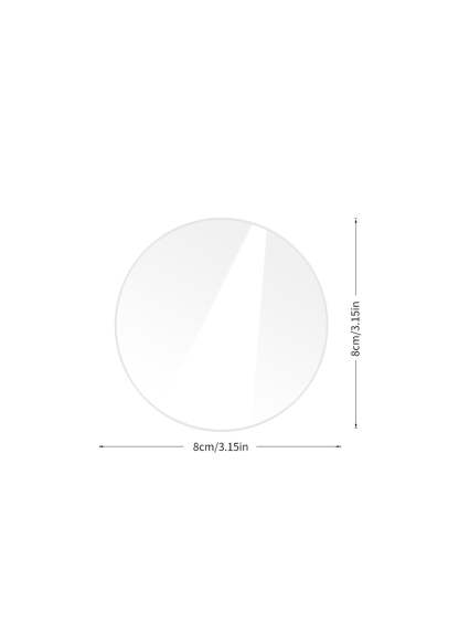 10 PCS DIY Blank Acrylic Table Sign with Hold