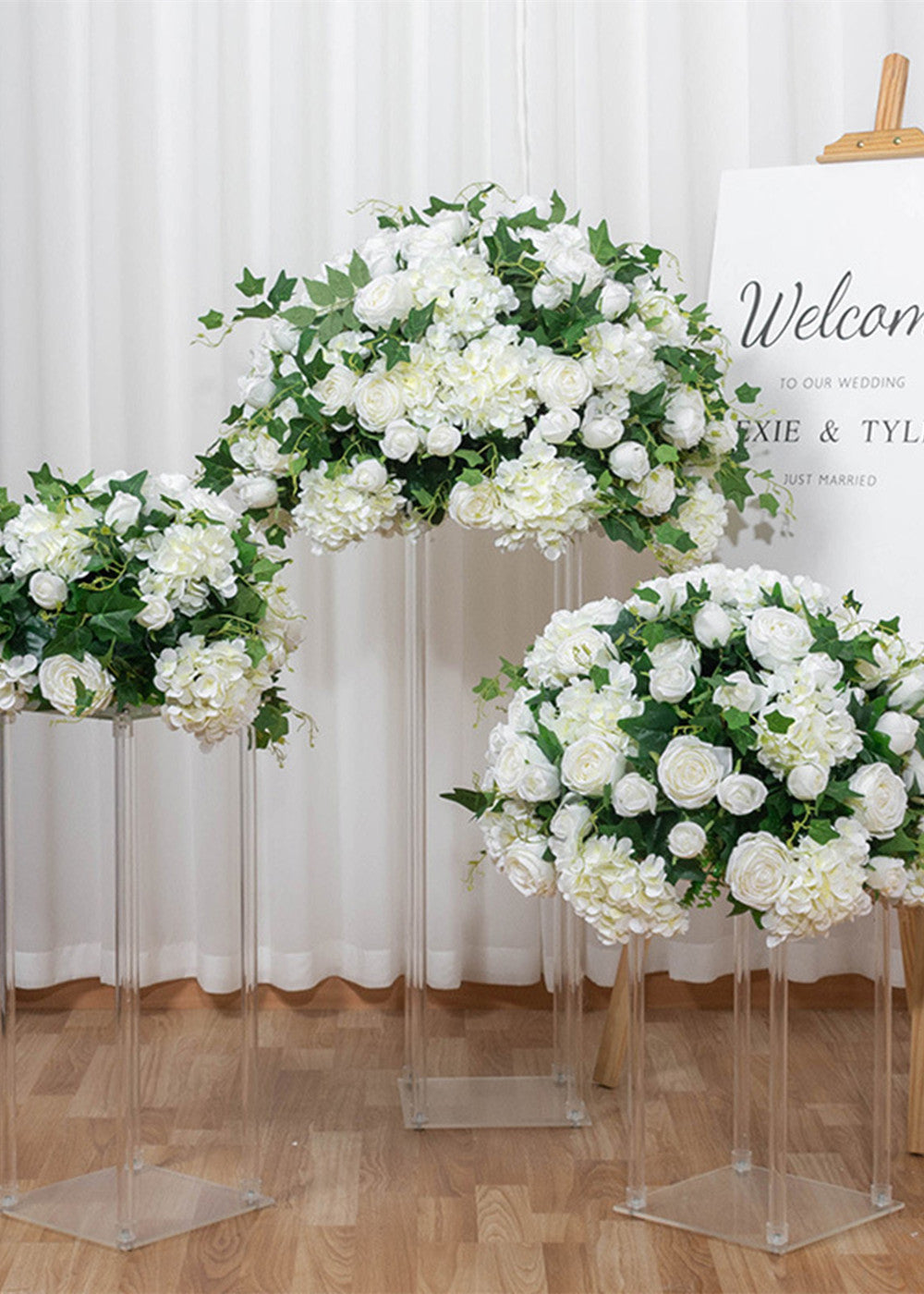 Artificial Flower Ball Wedding Decorations
