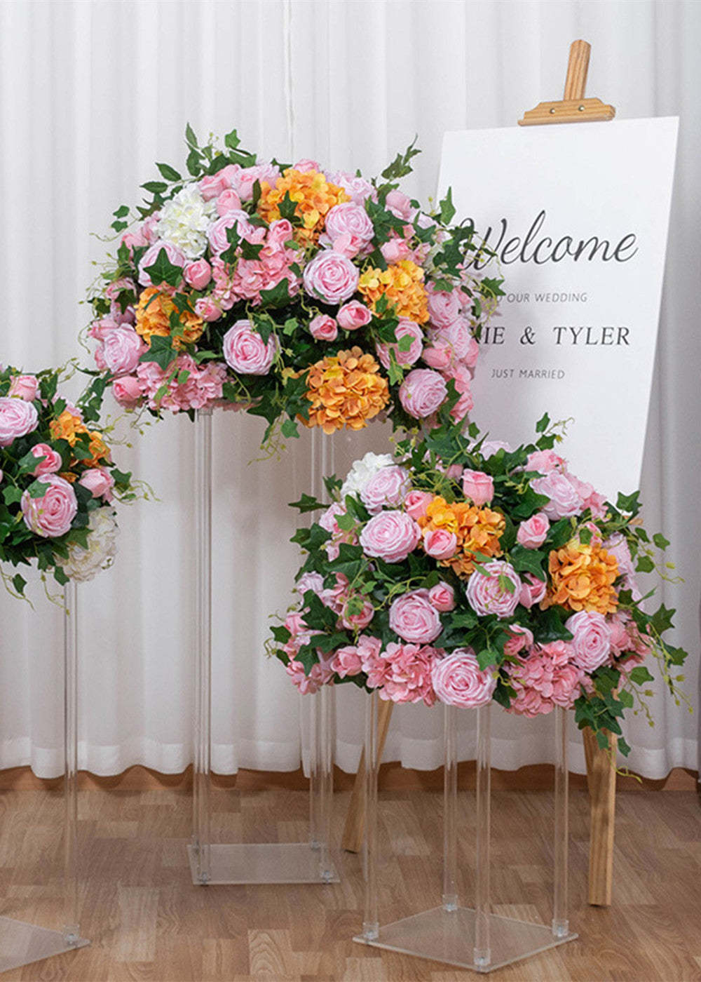 Artificial Flower Ball Wedding Decorations
