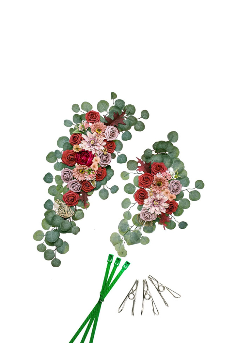 Rose Eucalyptus Flower Swag