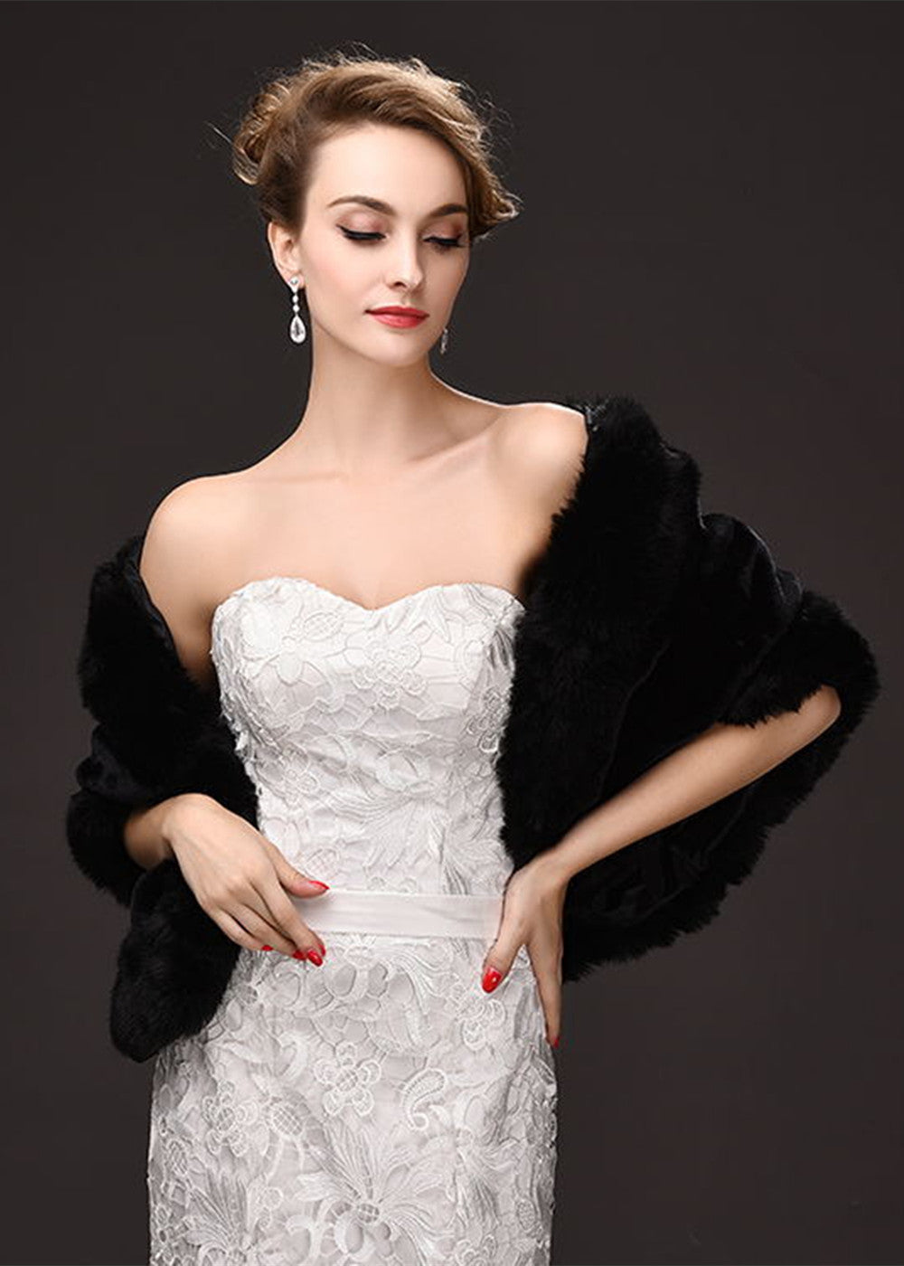 Blanche Shrug Designer Wedding Dress from Caroline Castigliano | Caroline  Castigliano